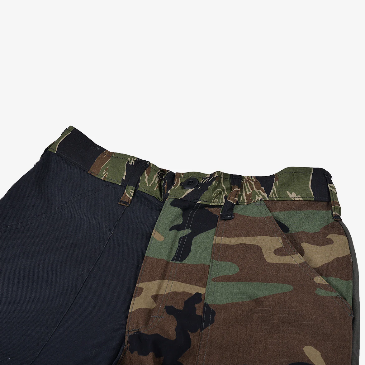 RECONSTRUCT TAPER FATIGUE PANT - NAVY / WOODLAND (2) - Image 4