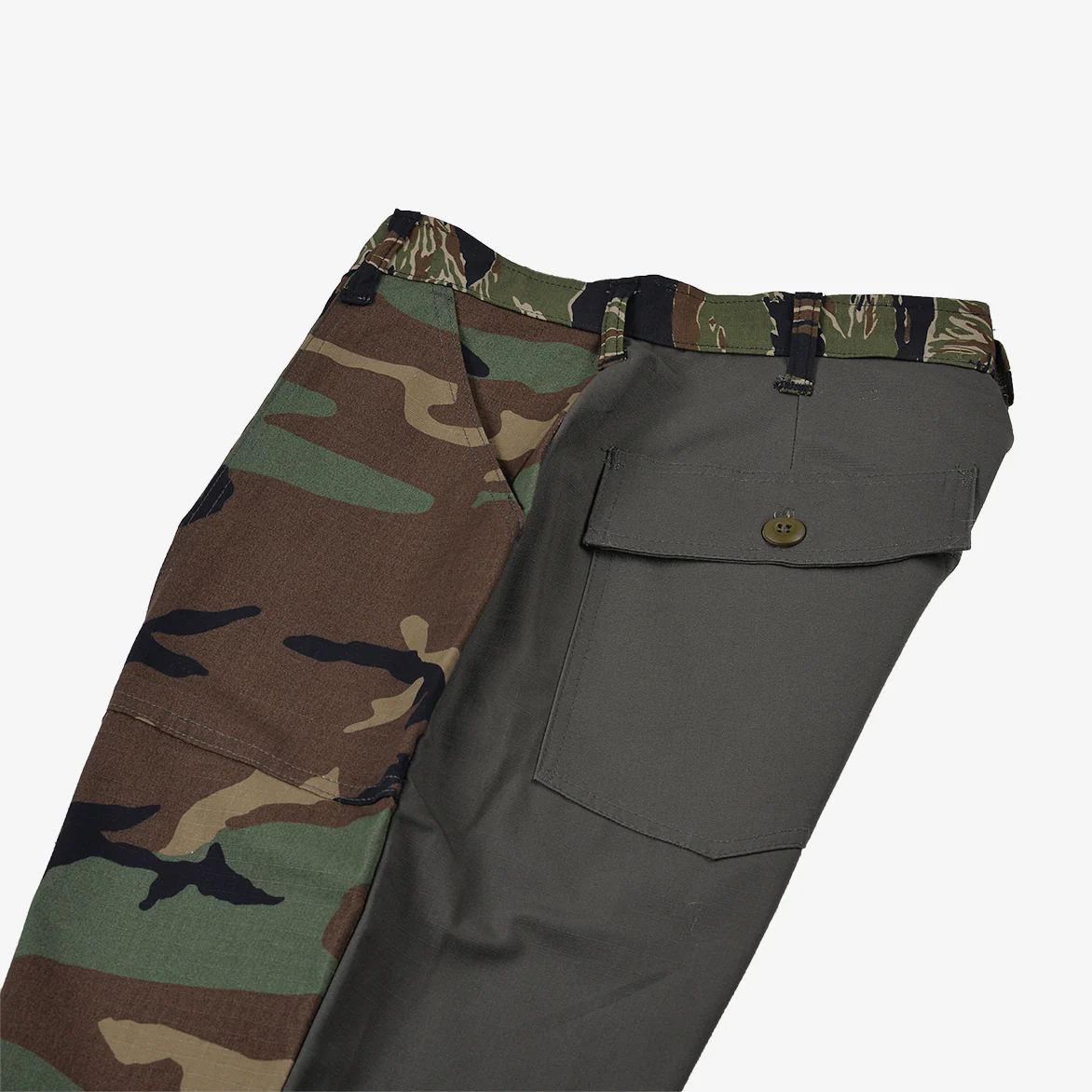 RECONSTRUCT TAPER FATIGUE PANT - NAVY / WOODLAND (2) - Image 7
