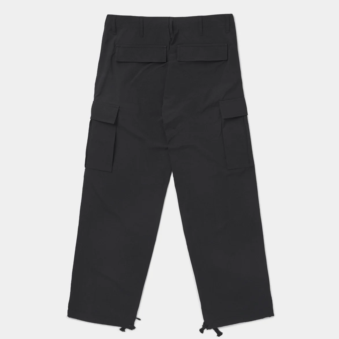 NYLON RELAXED CARGO PANT - BLACK - Image 2