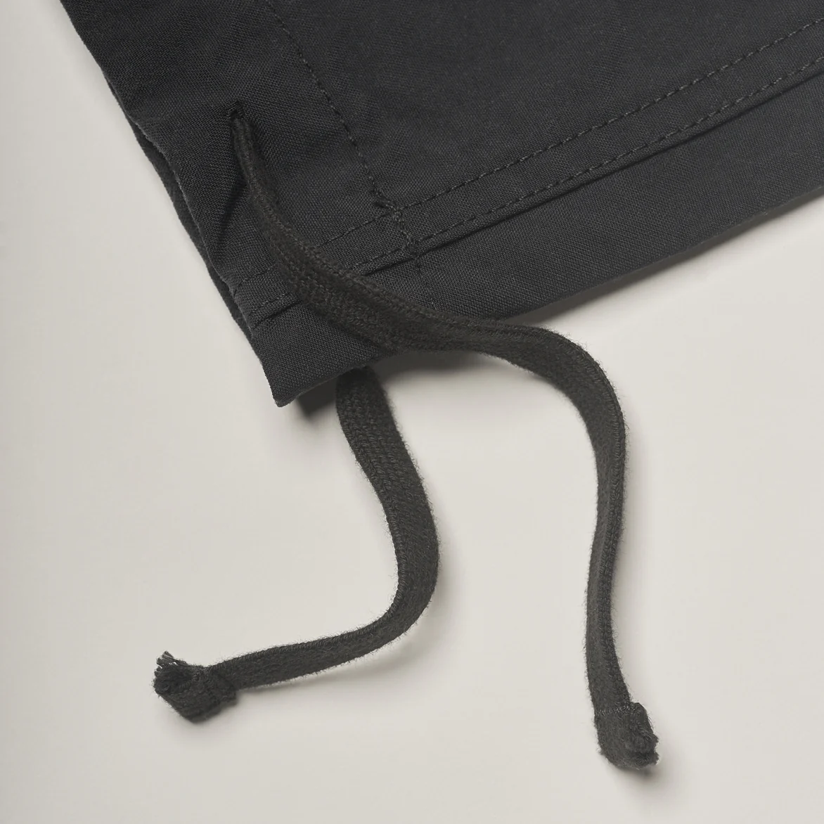 NYLON RELAXED CARGO PANT - BLACK - Image 5