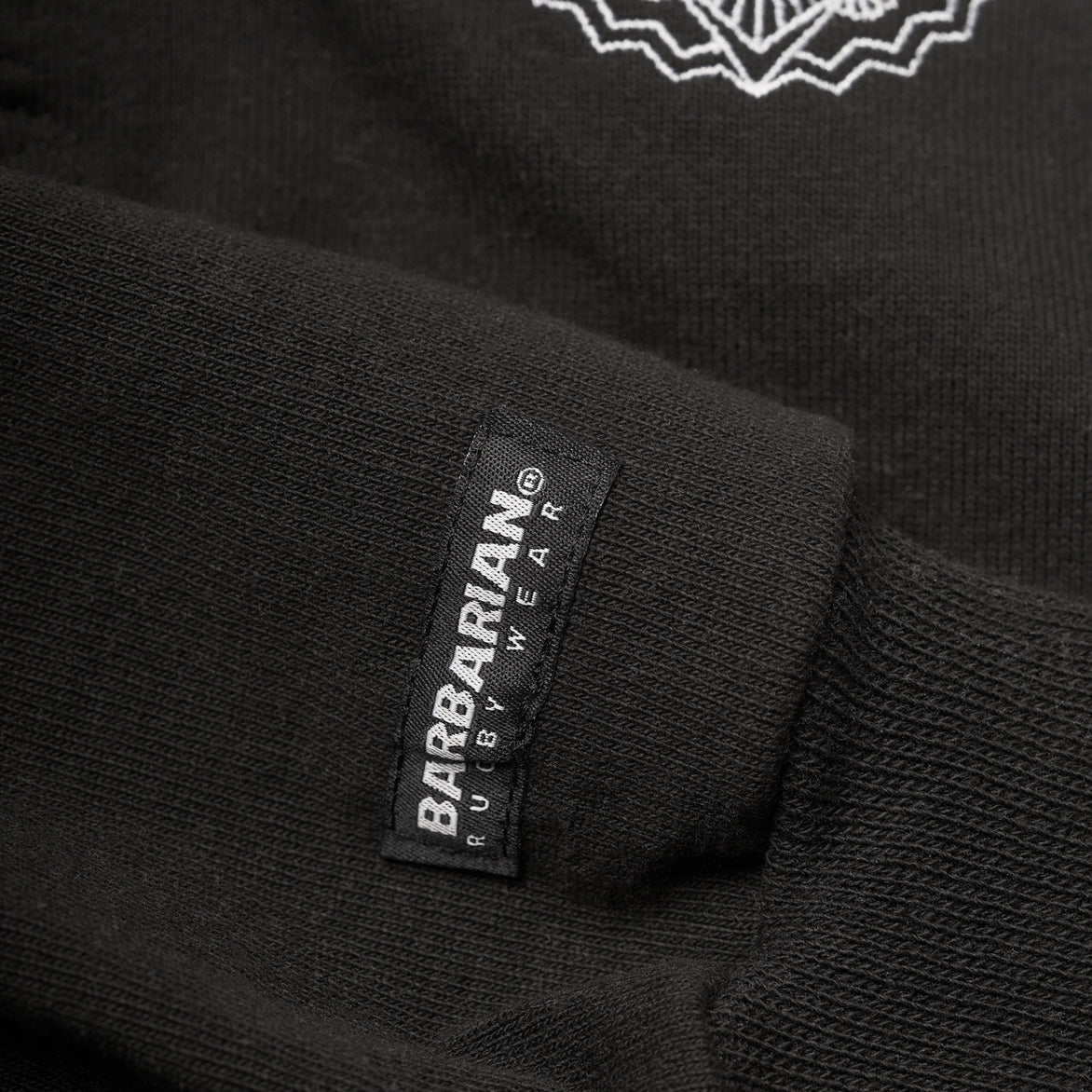 LAPSTONE FOR BARBARIAN RUGBY SHIRT - BLACK - Image 4