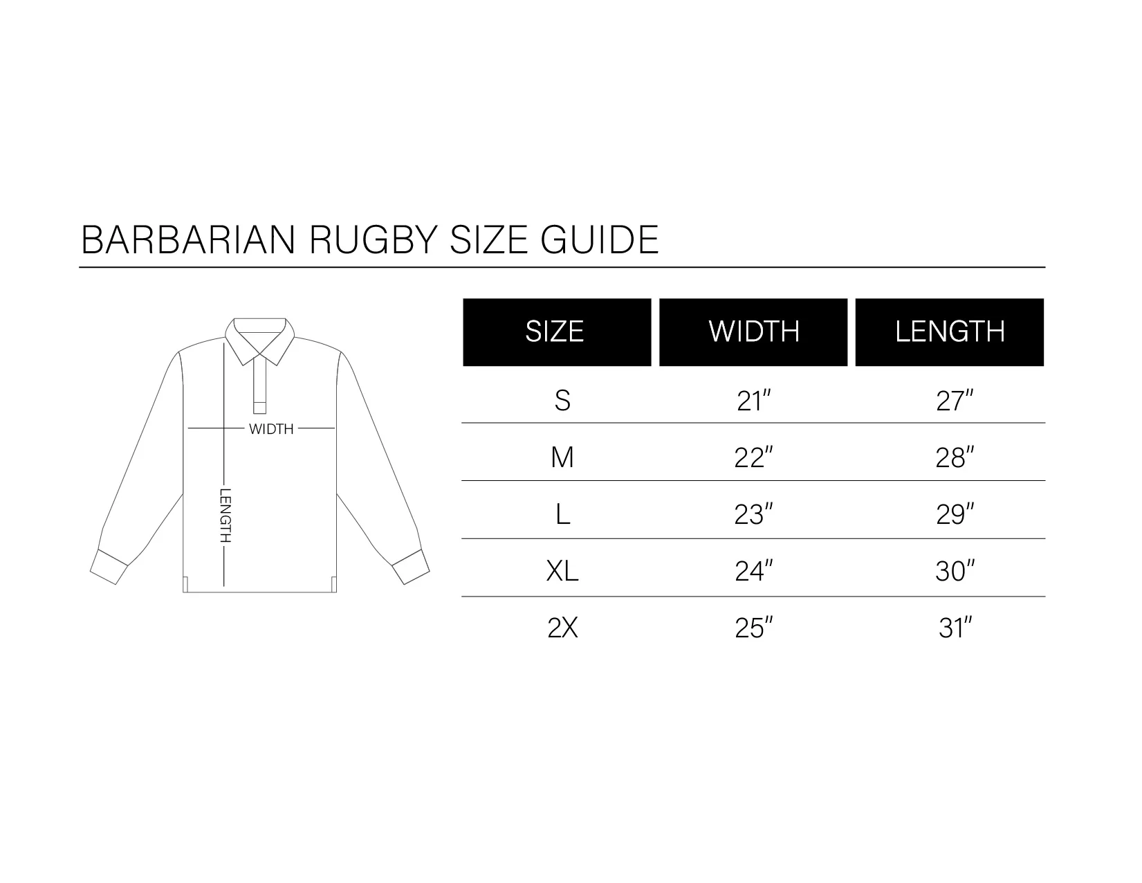 LAPSTONE FOR BARBARIAN RUGBY SHIRT - BLACK - Image 6