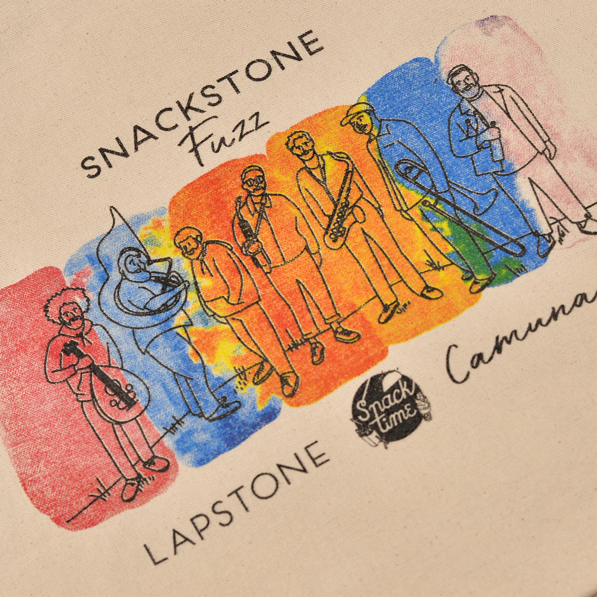 CAMUNA CELLARS X LAPSTONE SNACKSTONE FUZZ TOTE - NATURAL - Image 3