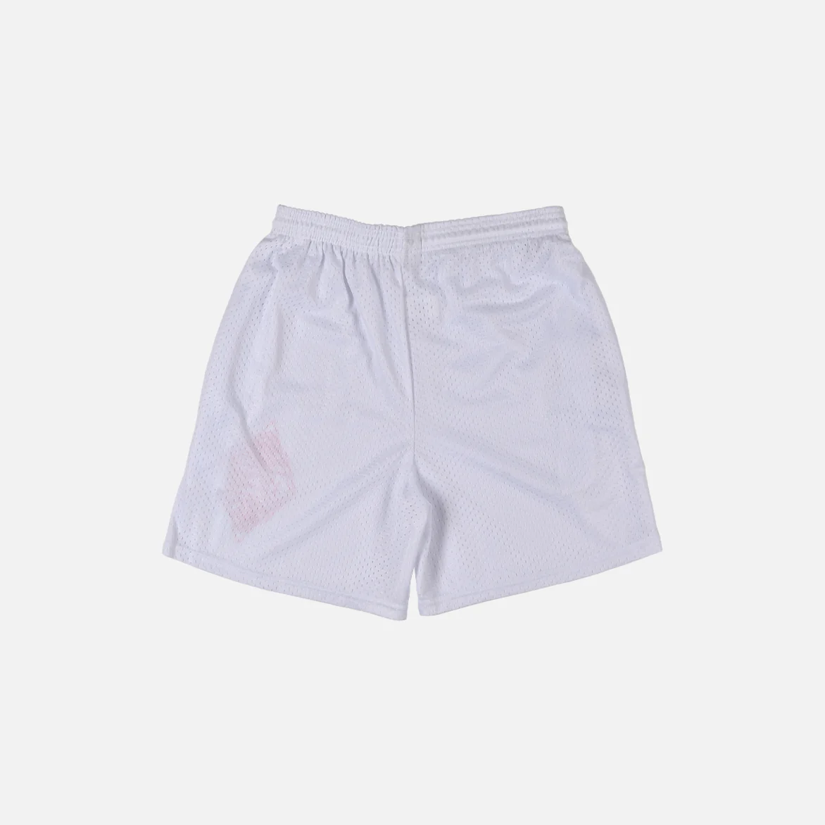 DIAMOND MESH SHORT - WHITE / PINK - Image 2