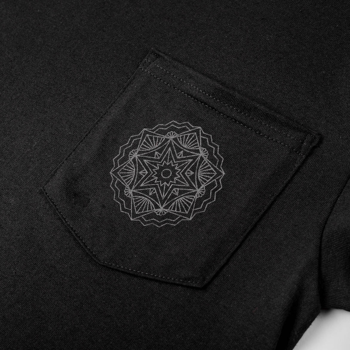 LAPSTONE DECO L/S TEE - BLACK / REFLECTIVE - Image 3