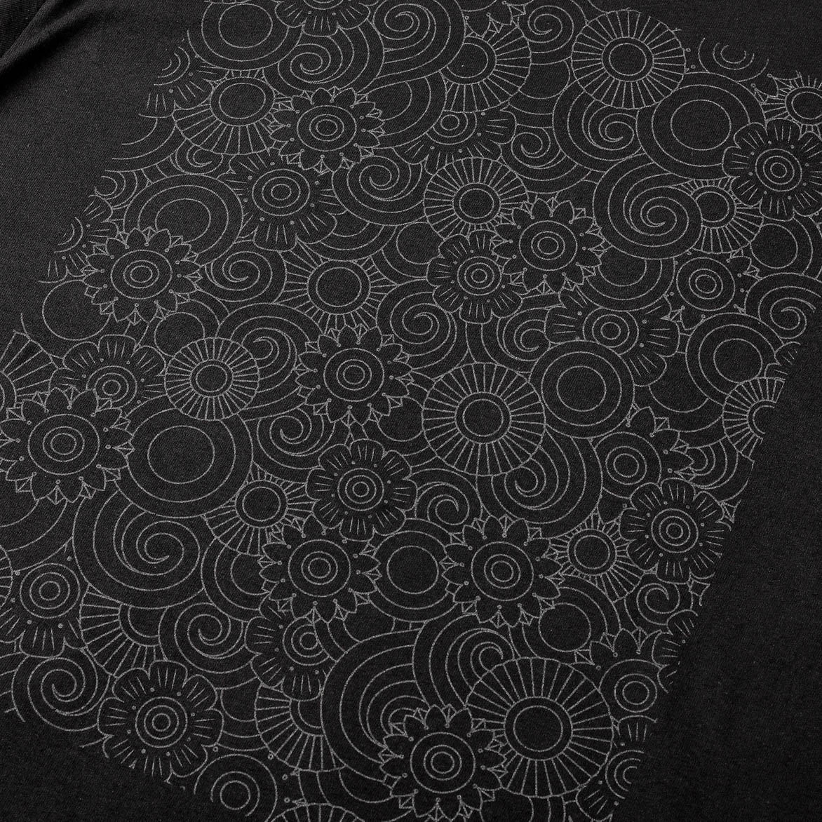LAPSTONE DECO L/S TEE - BLACK / REFLECTIVE - Image 4