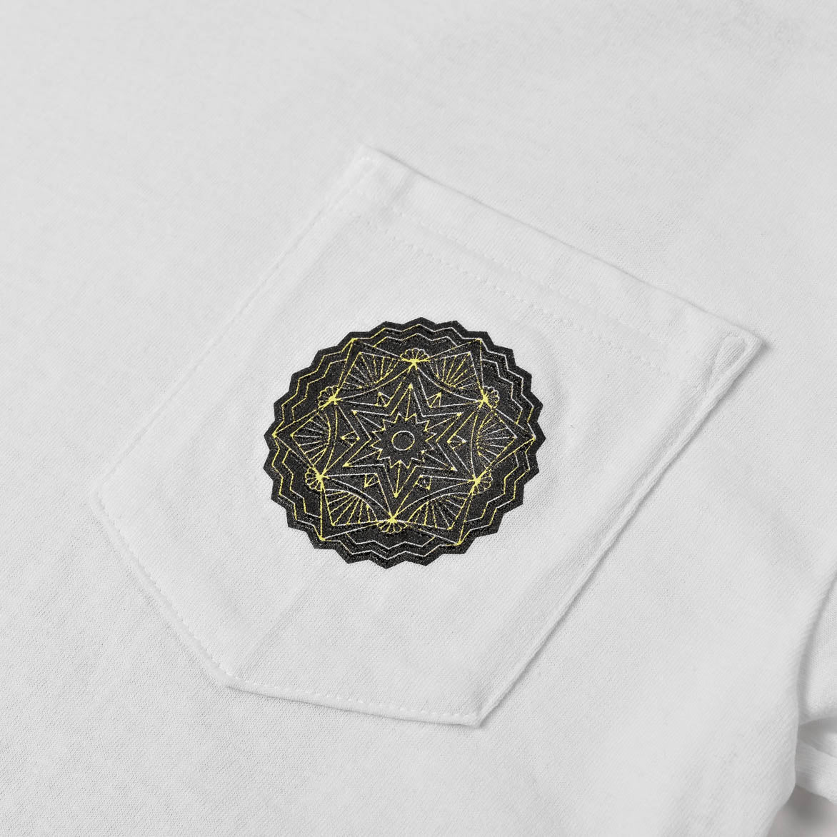 LAPSTONE DECO L/S TEE - WHITE / NEON - Image 3