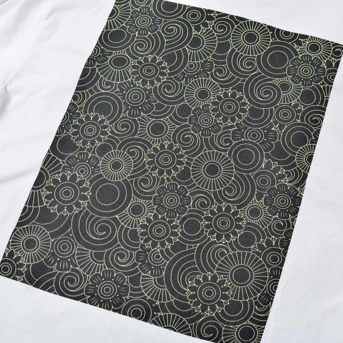 LAPSTONE DECO L/S TEE - WHITE / NEON - Image 4