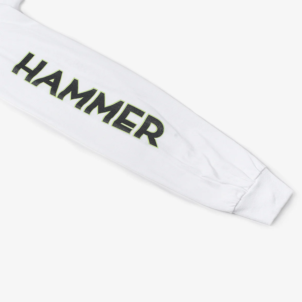 LAPSTONE DECO L/S TEE - WHITE / NEON - Image 6