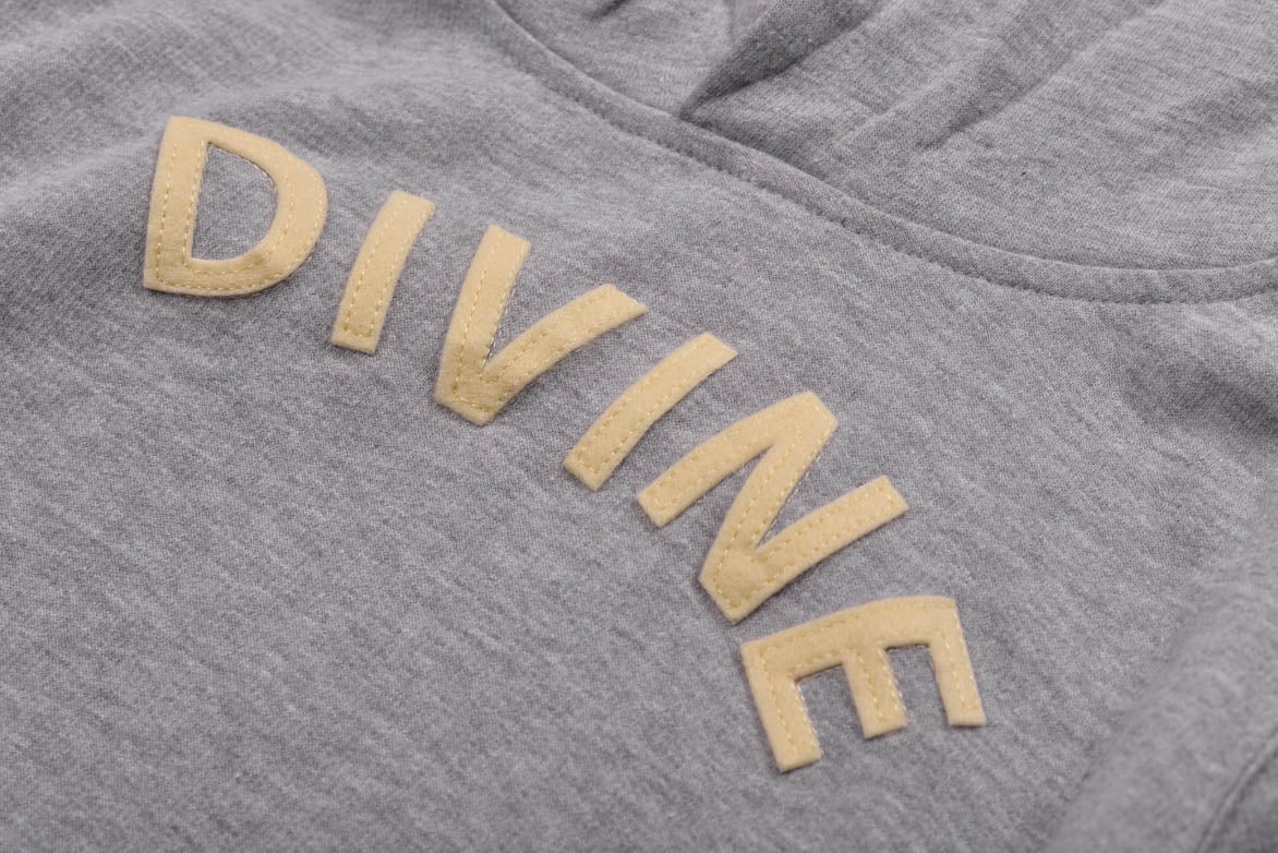DIVINE TODDLER HOODIE - GREY - Image 3