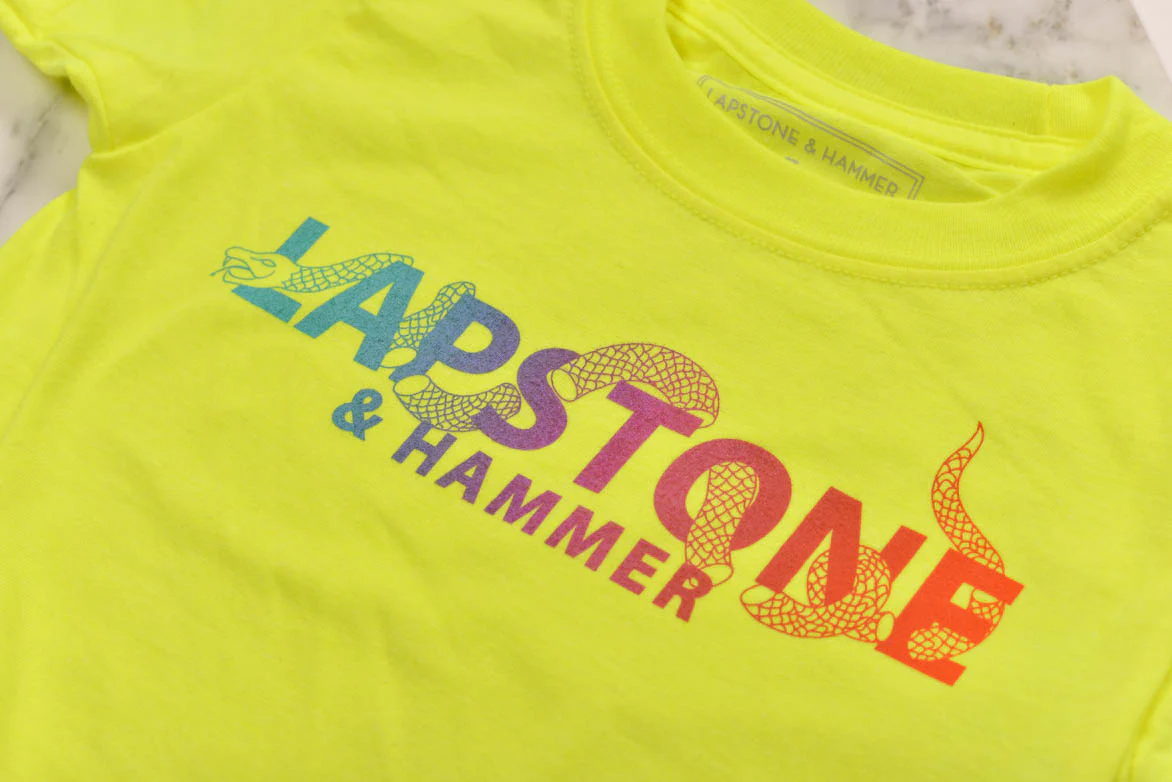 LAPSTONE KIDS UNITE TEE (TODDLER) - NEON - Image 3