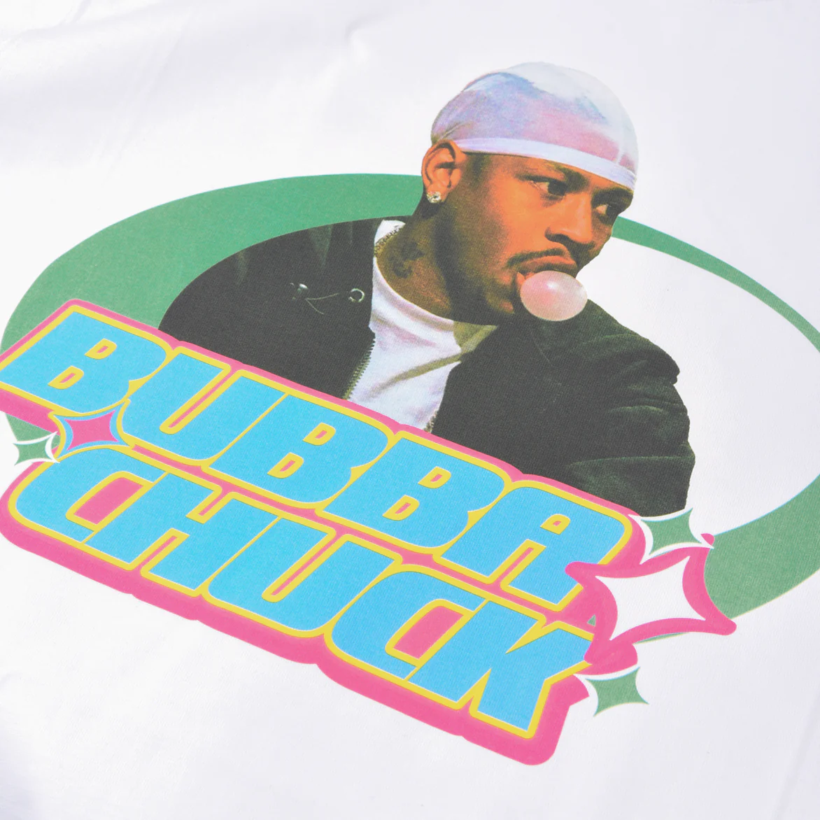 LAPSTONE X VIOLA X IVERSON "BUBBLE" TEE - WHITE - Image 3
