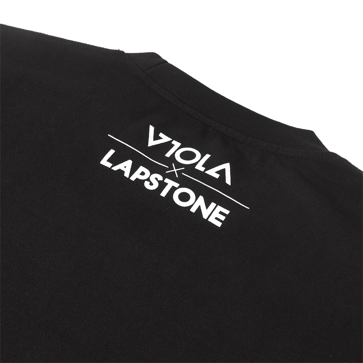 LAPSTONE X VIOLA X IVERSON "DUO" TEE - BLACK - Image 4