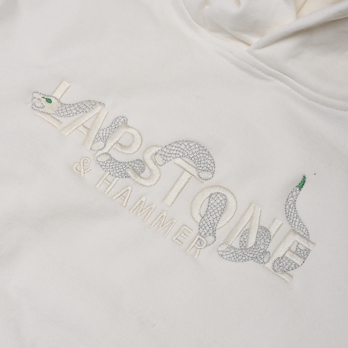"YEAR OF THE SNAKE" HOODIE - CREAM - Image 2