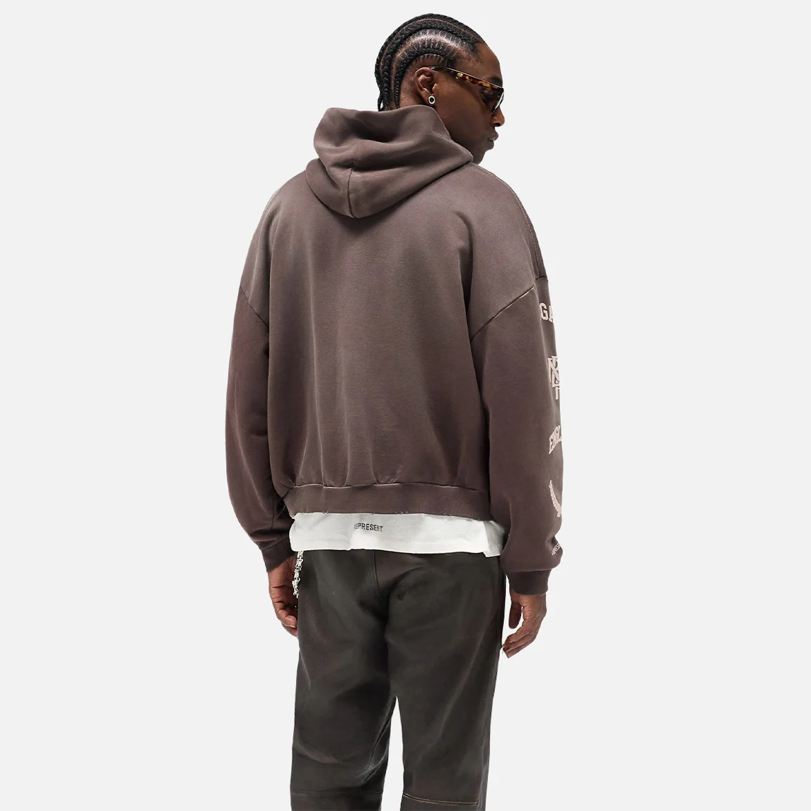 LEGACY CREST HOODIE - NERO - Image 3