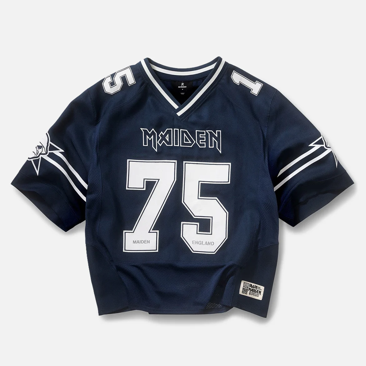 IRON MAIDEN X REPRESENT ANNIVERSARY JERSEY - NAVY