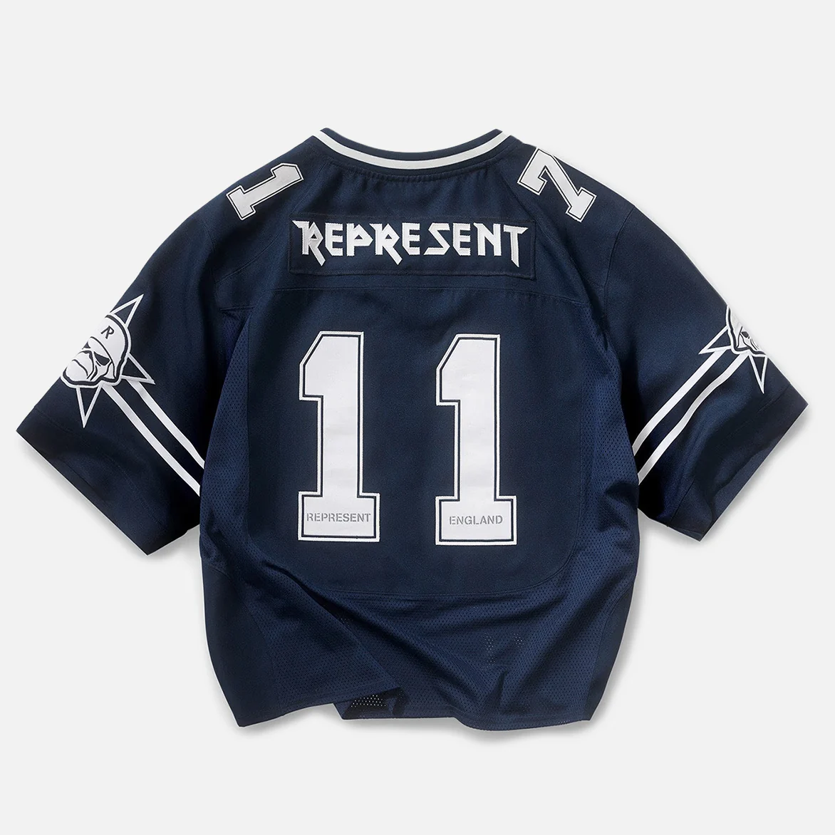 IRON MAIDEN X REPRESENT ANNIVERSARY JERSEY - NAVY - Image 2