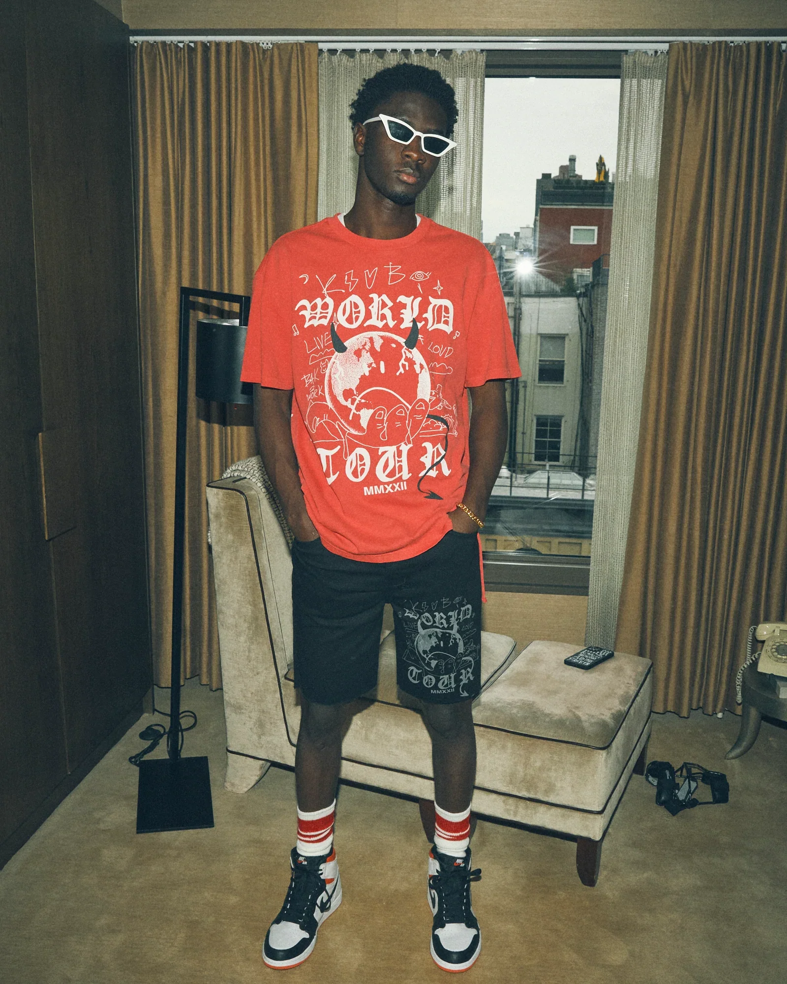 DEVIL BIGGIE SS TEE - CHILI - Image 3