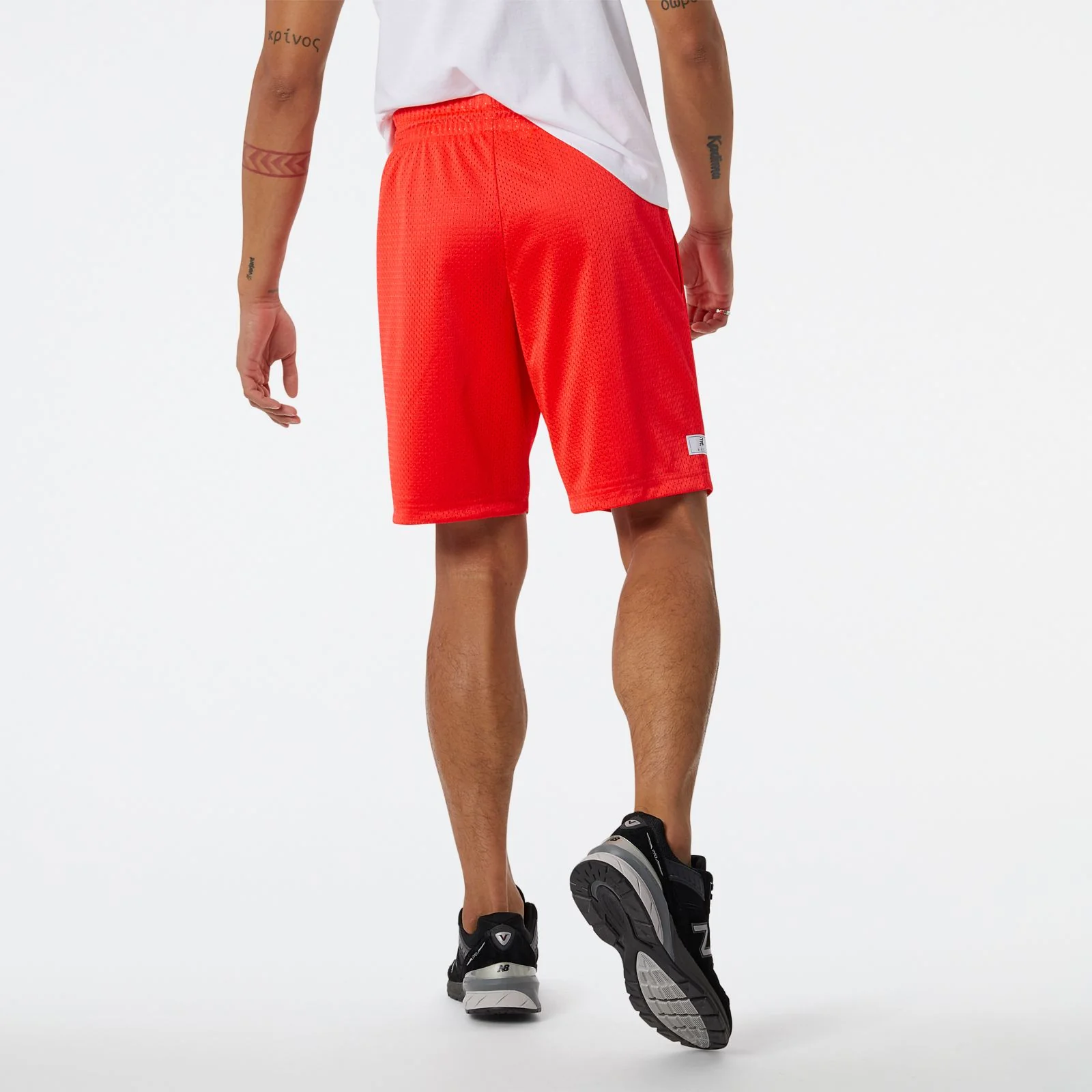 NB Essential BBall Short - energy red - Image 3