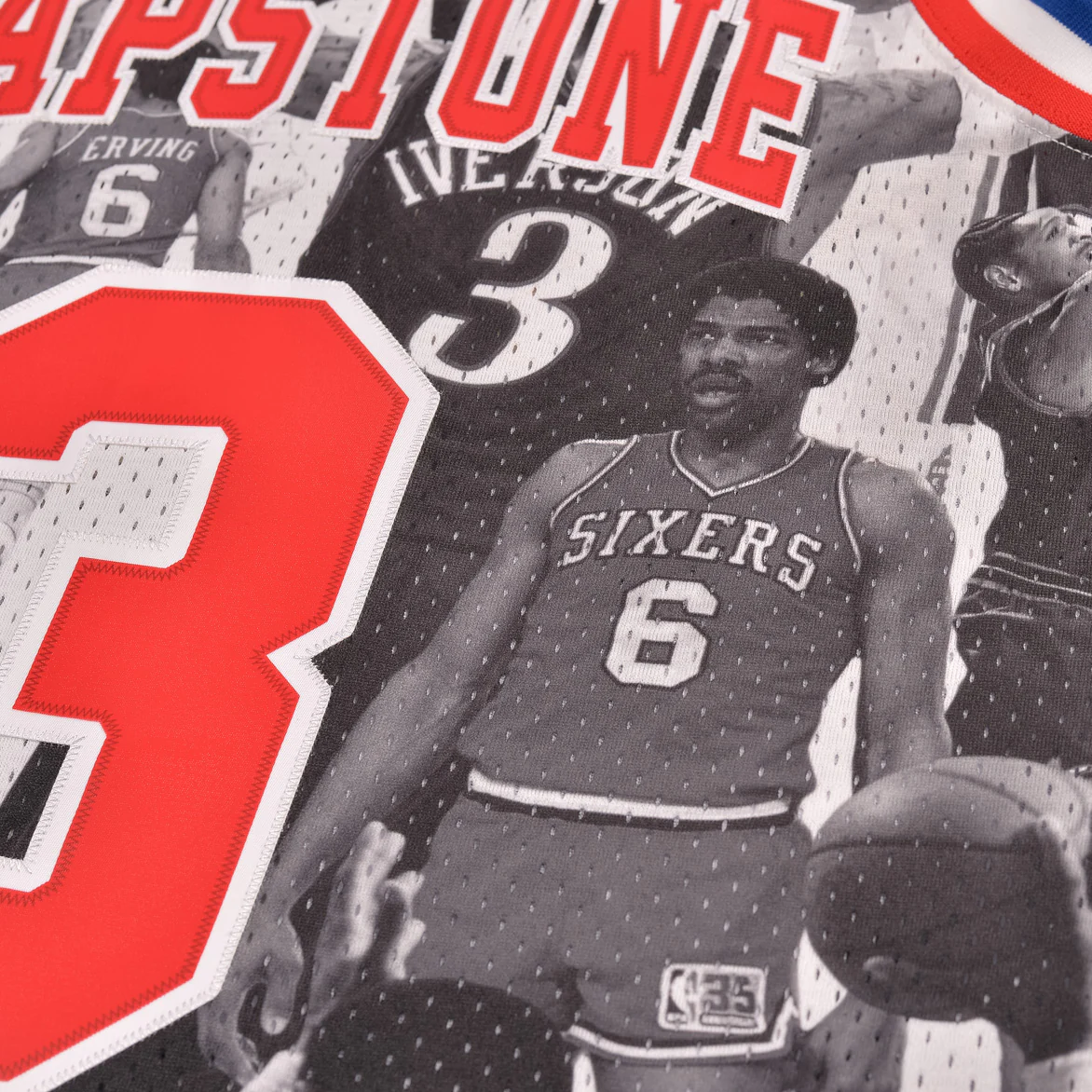 LAPSTONE X M&N ICON COLLAGE 76ERS JERSEY - MULTI - Image 10