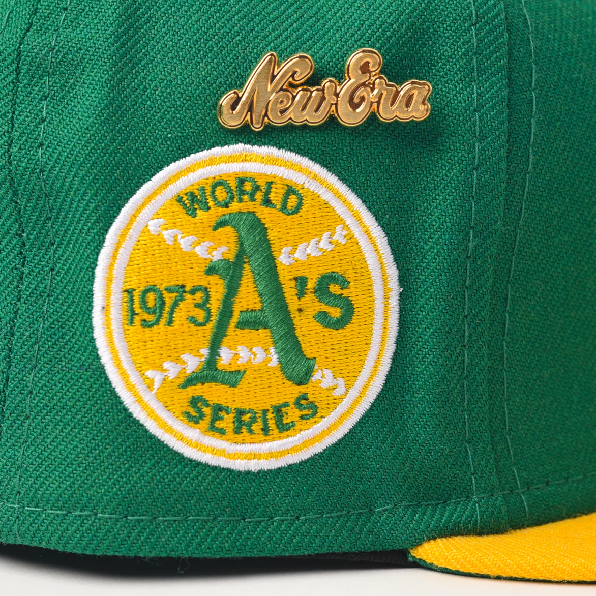 WORLD SERIES COLLECTION 5950 FITTED HAT "OAKLAND A'S '73" - Image 3