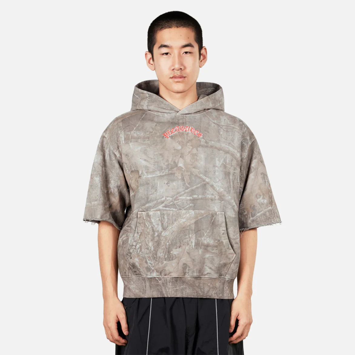 CUT OFF HOODIE - CAMO - Image 3