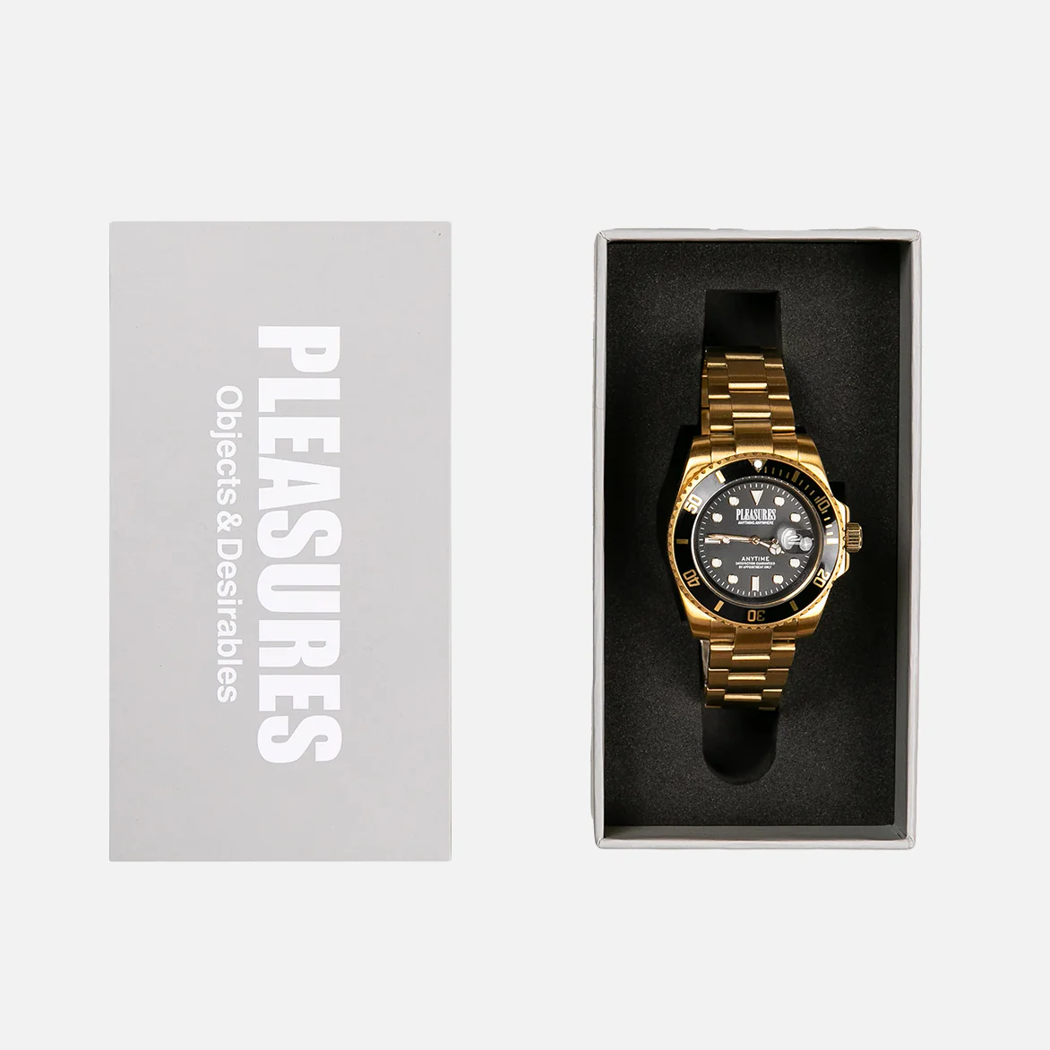 ANYTIME WATCH - GOLD / BLACK - Image 5