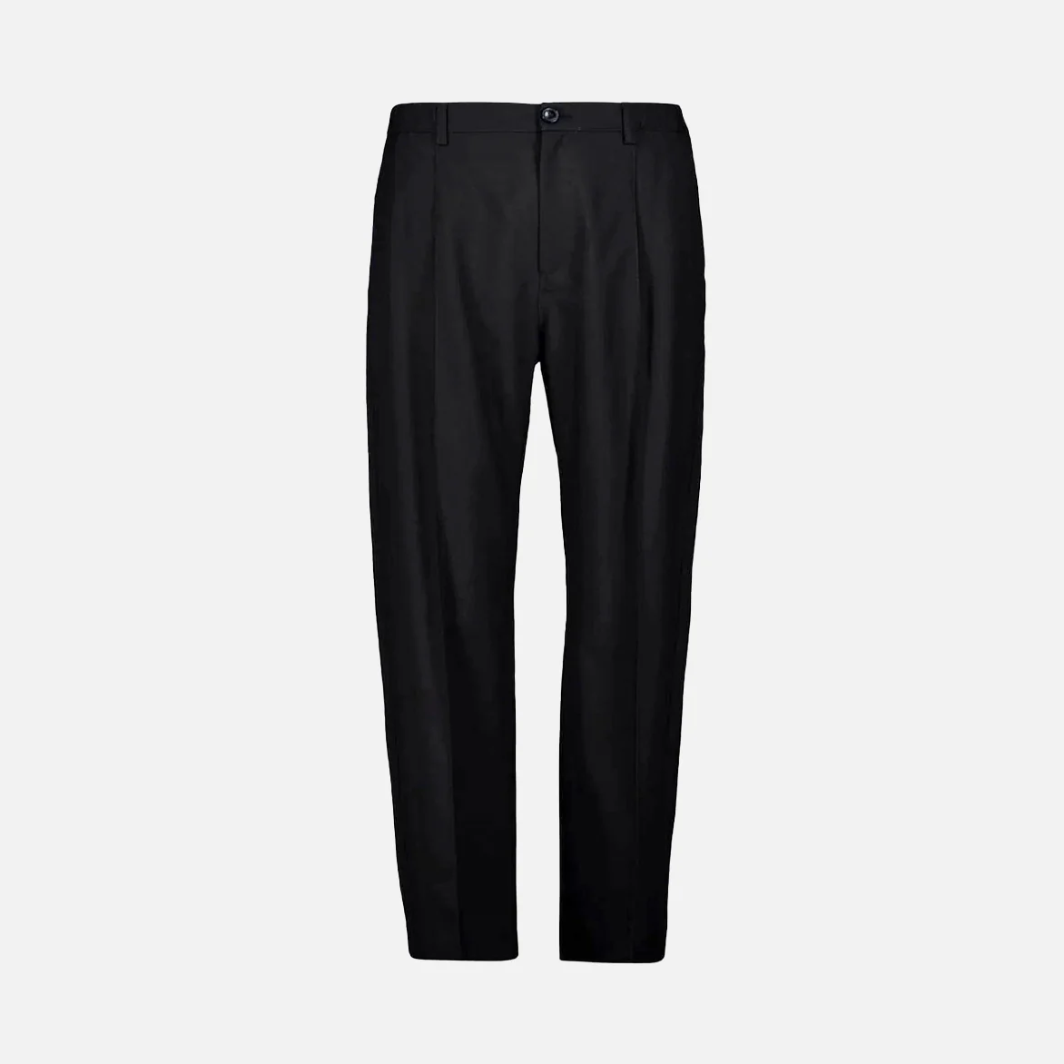 TROPICAL WOOL TROUSERS - BLACK