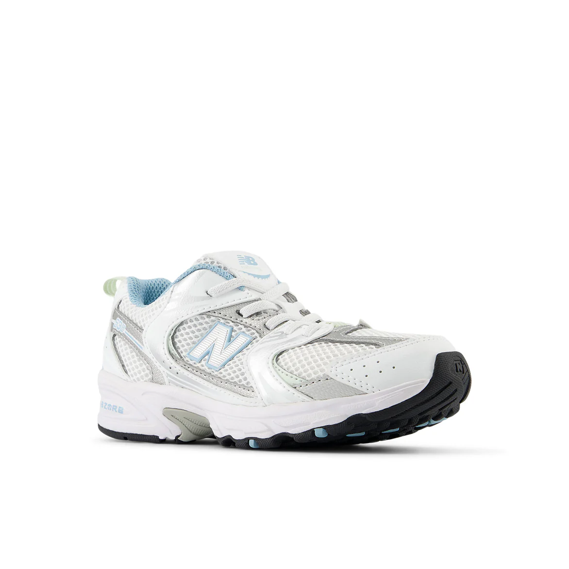 530 BUNGEE (PS) - WHITE / CHROME BLUE - Image 2
