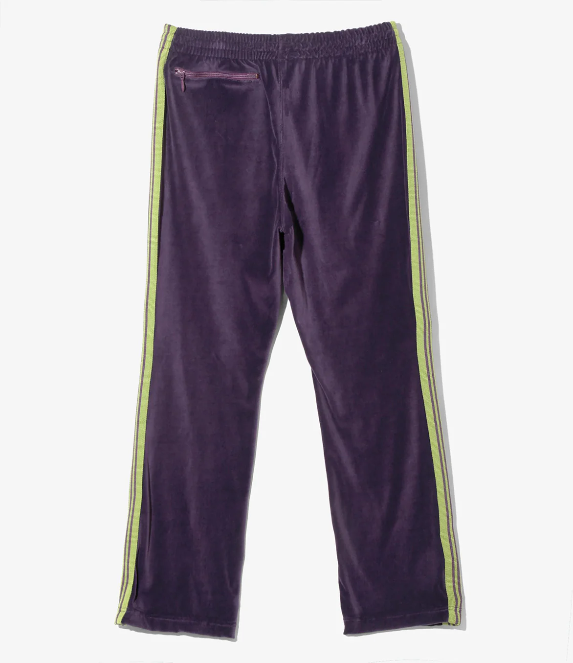 NARROW TRACK PANT VELOUR - PURPLE - Image 2