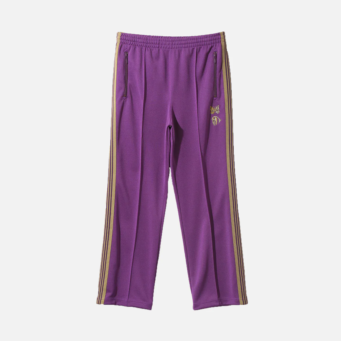KAE TANAKA X NEEDLES TRACK PANT POLY - PURPLE