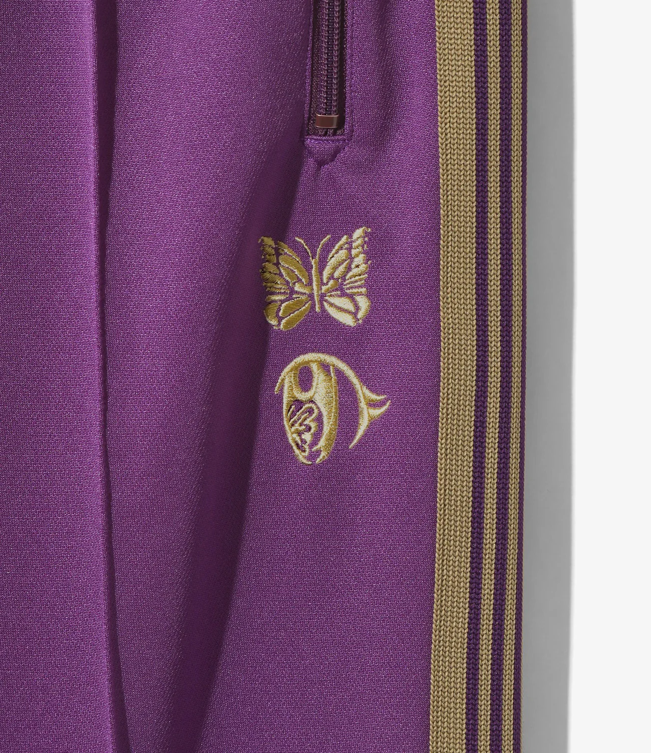 KAE TANAKA X NEEDLES TRACK PANT POLY - PURPLE - Image 3
