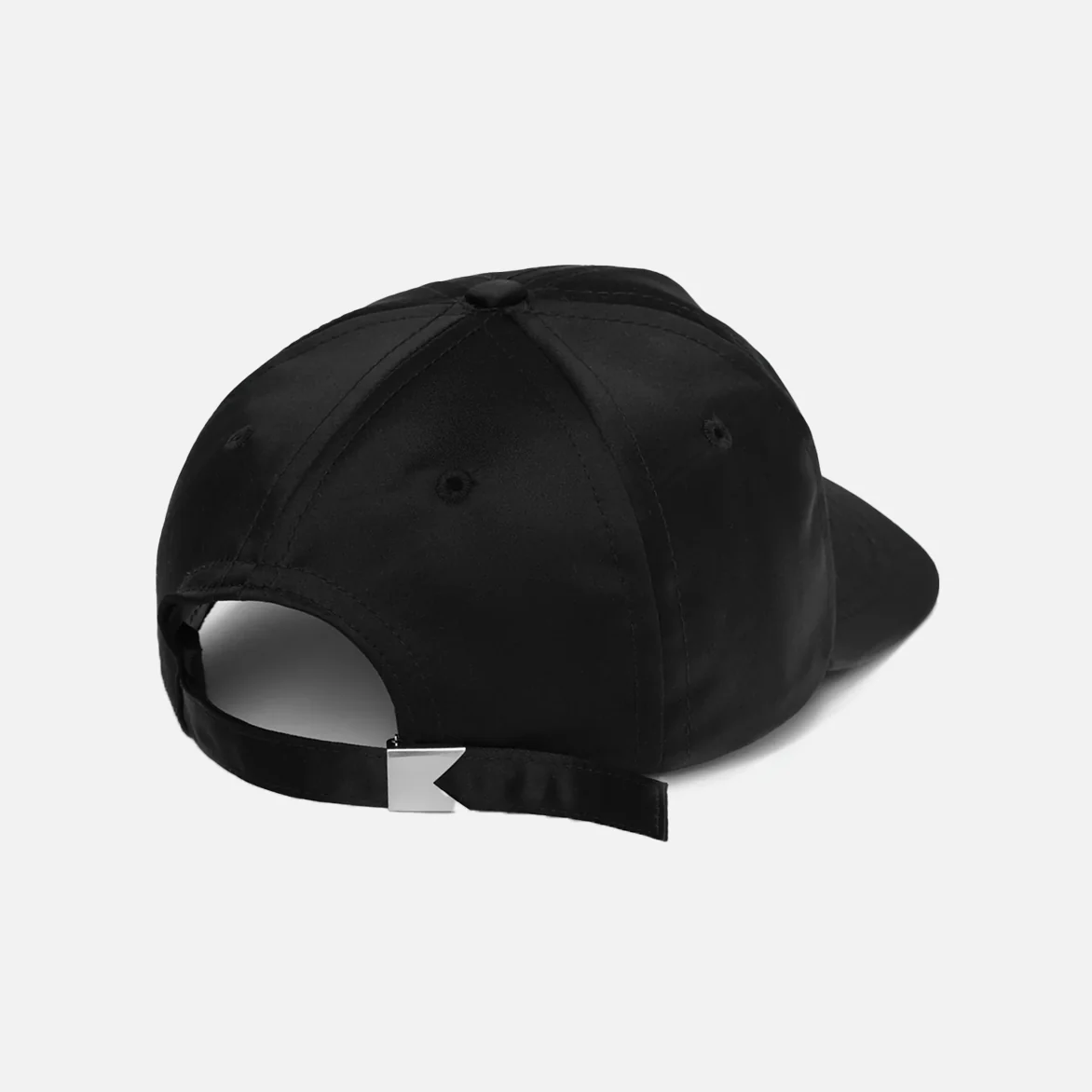 RHUDE SPORTS CLUB CURVED BRIM HAT - BLACK - Image 2