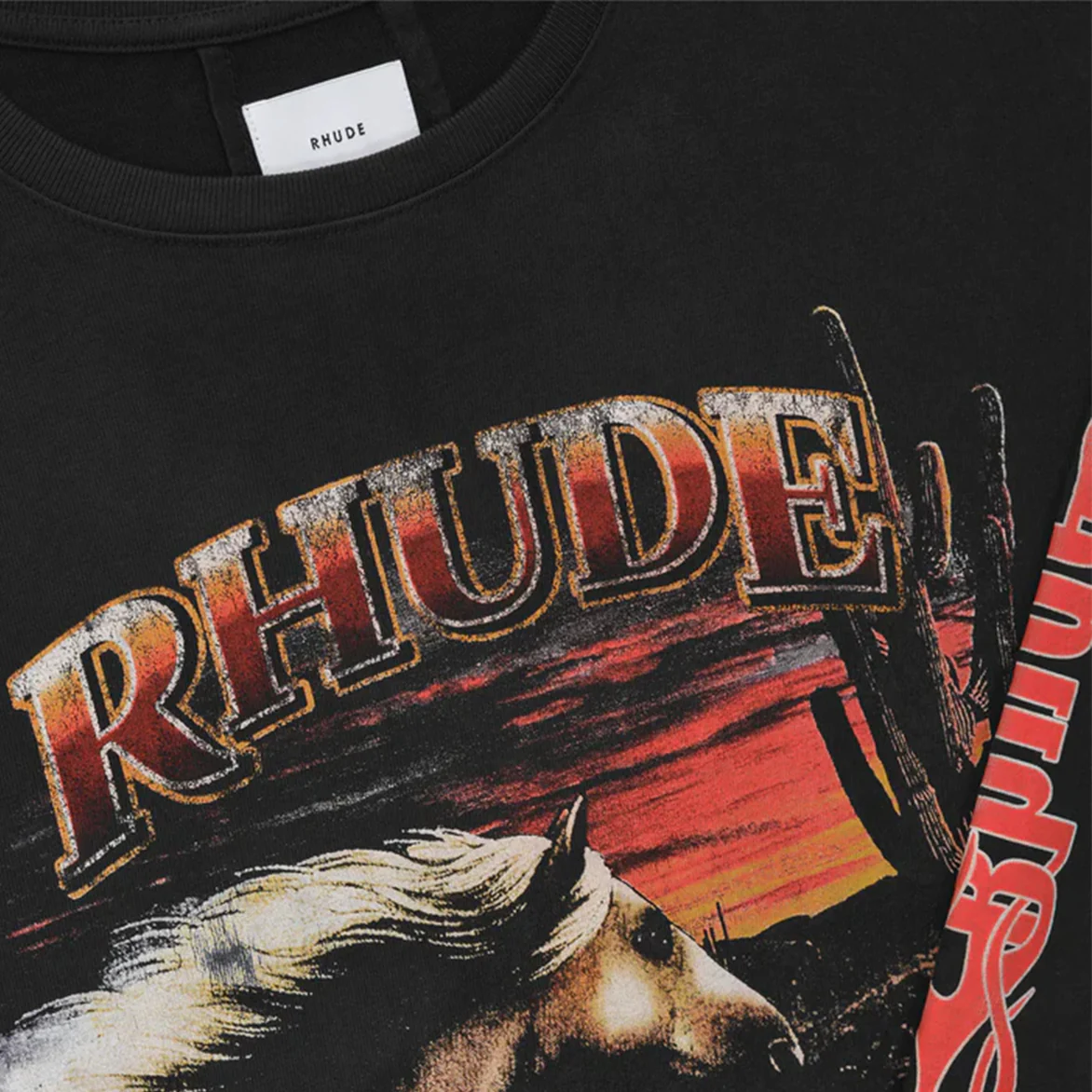 MESA STALLION LS TEE - VINTAGE BLACK - Image 3