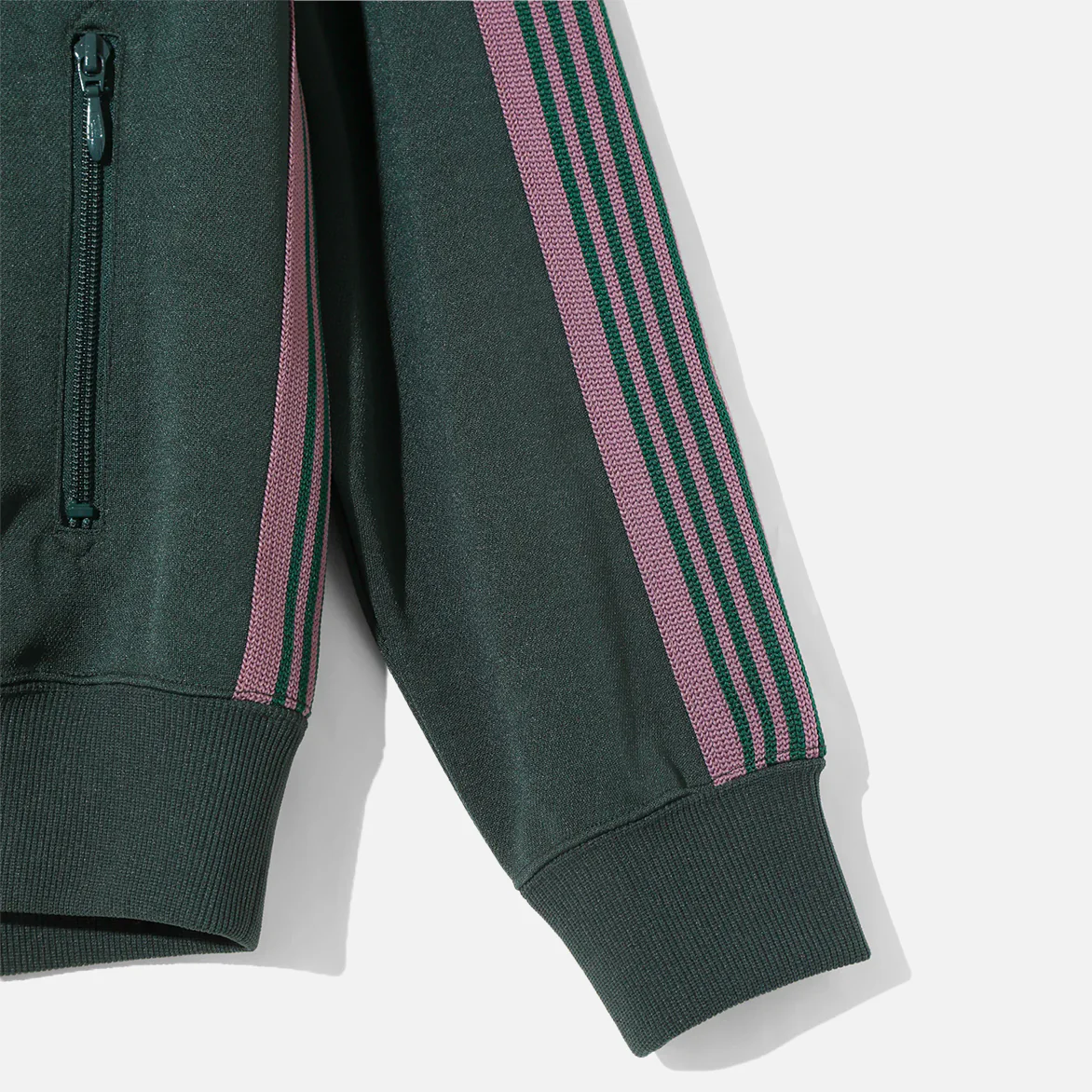 TRACK JACKET POLY SMOOTH - GREEN - Image 5