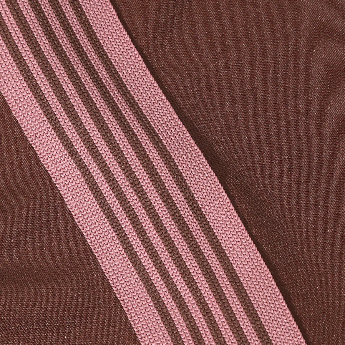 NARROW TRACK PANT POLY SMOOTH - BROWN - Image 6