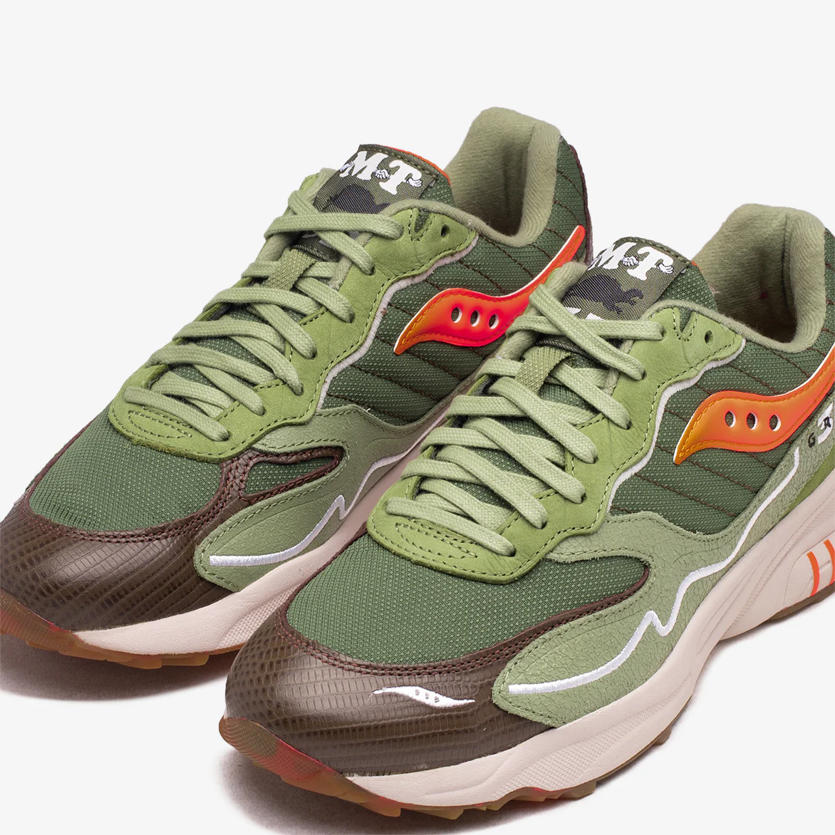 MAYBE TOMORROW X SAUCONY 3D GRID HURRICAINE "TORTOISE" - Image 5