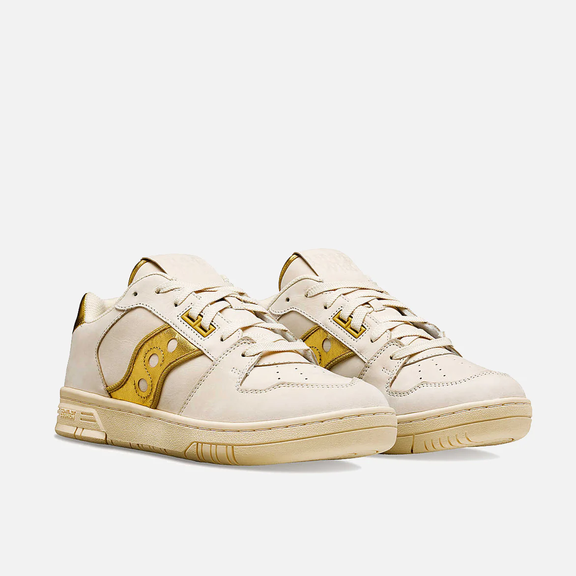 HOMMEWRK BY TRINIDAD JAME$ X SAUCONY SPOT-BILT SONIC LOW - CREAM - Image 2