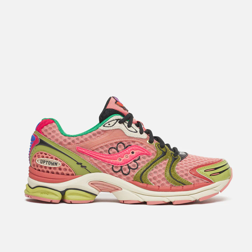 JAE TIPS X SAUCONY PROGRID TRIUMPH 4 "FLOWERS GROW UPTOWN" - VIRGINIA CREEPER