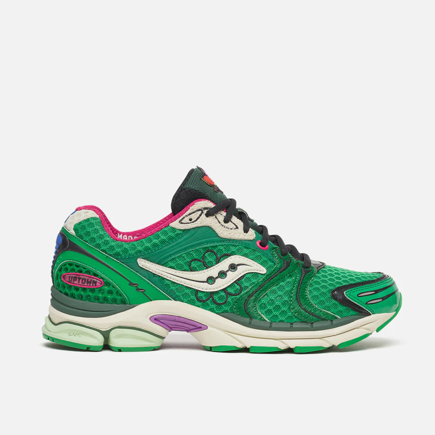 JAE TIPS X SAUCONY PROGRID TRIUMPH 4 "FLOWERS GROW UPTOWN" - SUGAR MAPLE