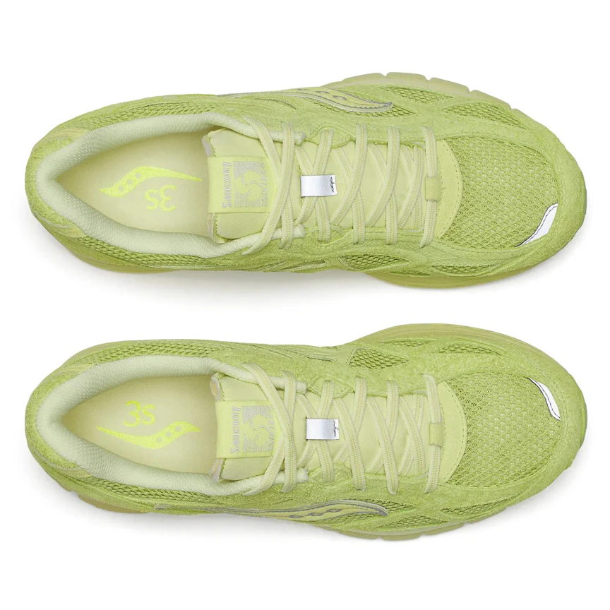 3SIXTEEN X SAUCONY PROGRID GUIDE 7 V7.3 "LIME / RAFFIA" - Image 4