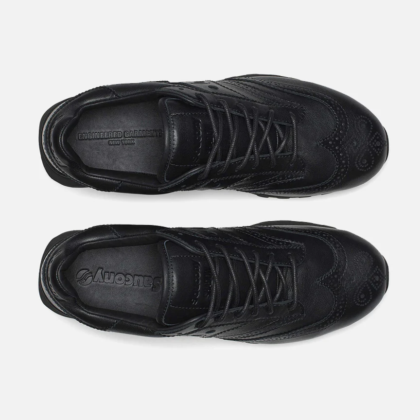 ENGINEERED GARMENTS X SAUCONY SHADOW ORIGINAL WINGTIP - BLACK - Image 5