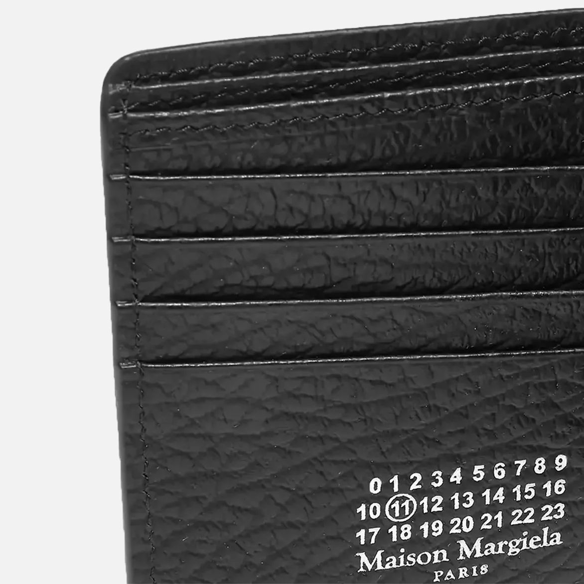 FOUR STITCHES WALLET - BLACK - Image 3