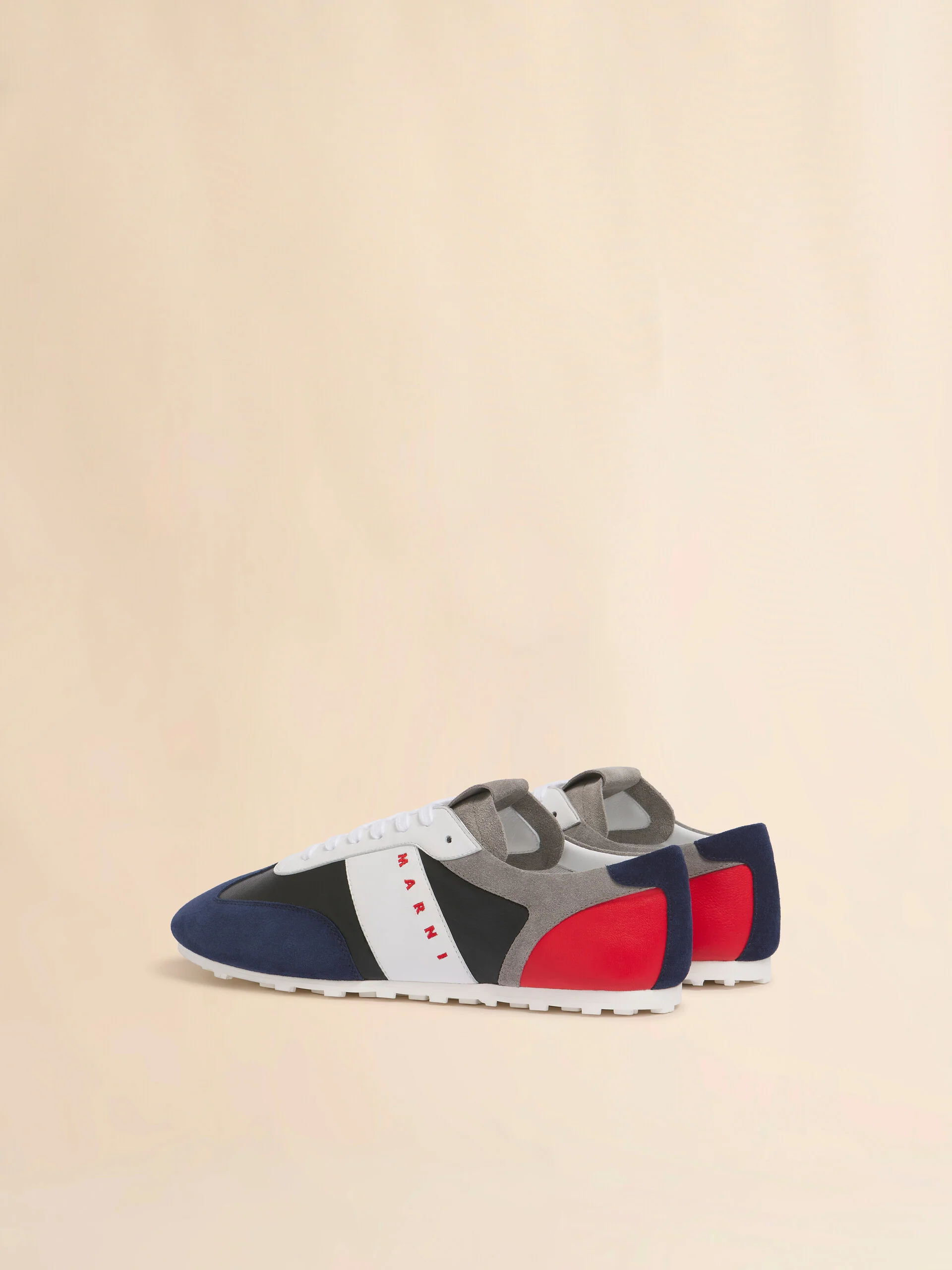 SOCCER SNEAKER - BLUE / BLACK / WHITE / GREY / RED - Image 2