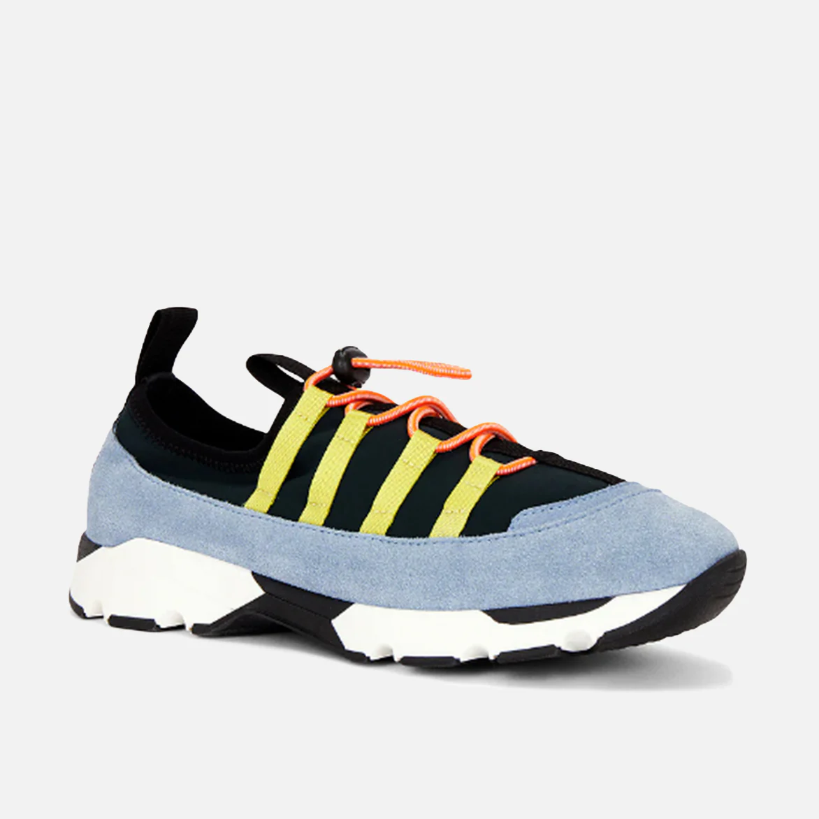 RUNNING SNEAKERS - GREEN / LIGHT BLUE - Image 2
