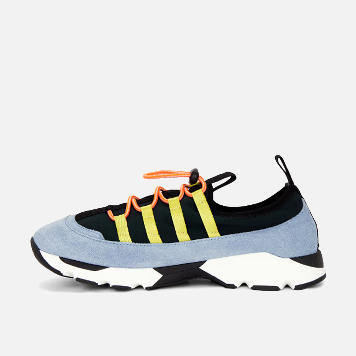 RUNNING SNEAKERS - GREEN / LIGHT BLUE - Image 4