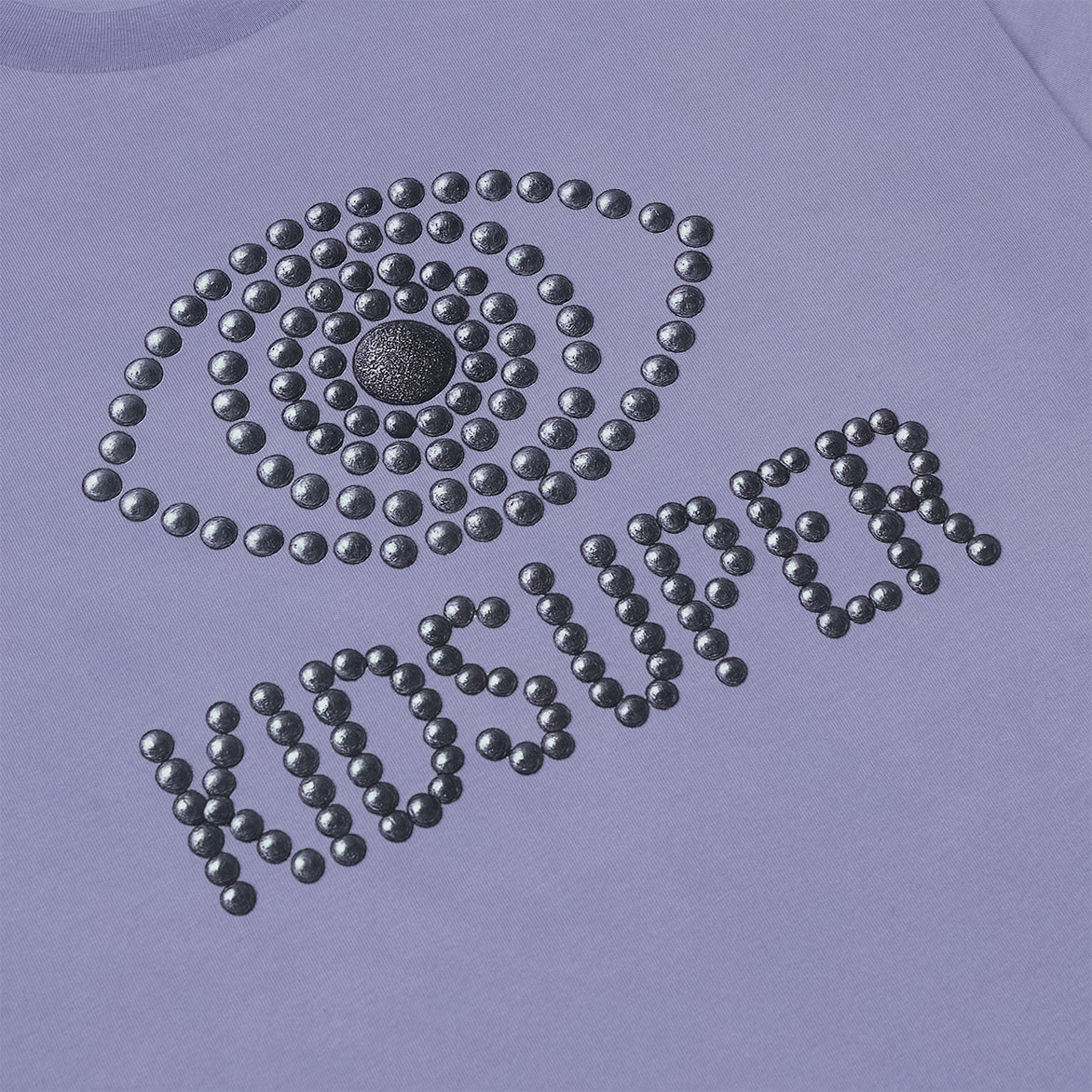STUDDED EYE TEE - PLUM - Image 2