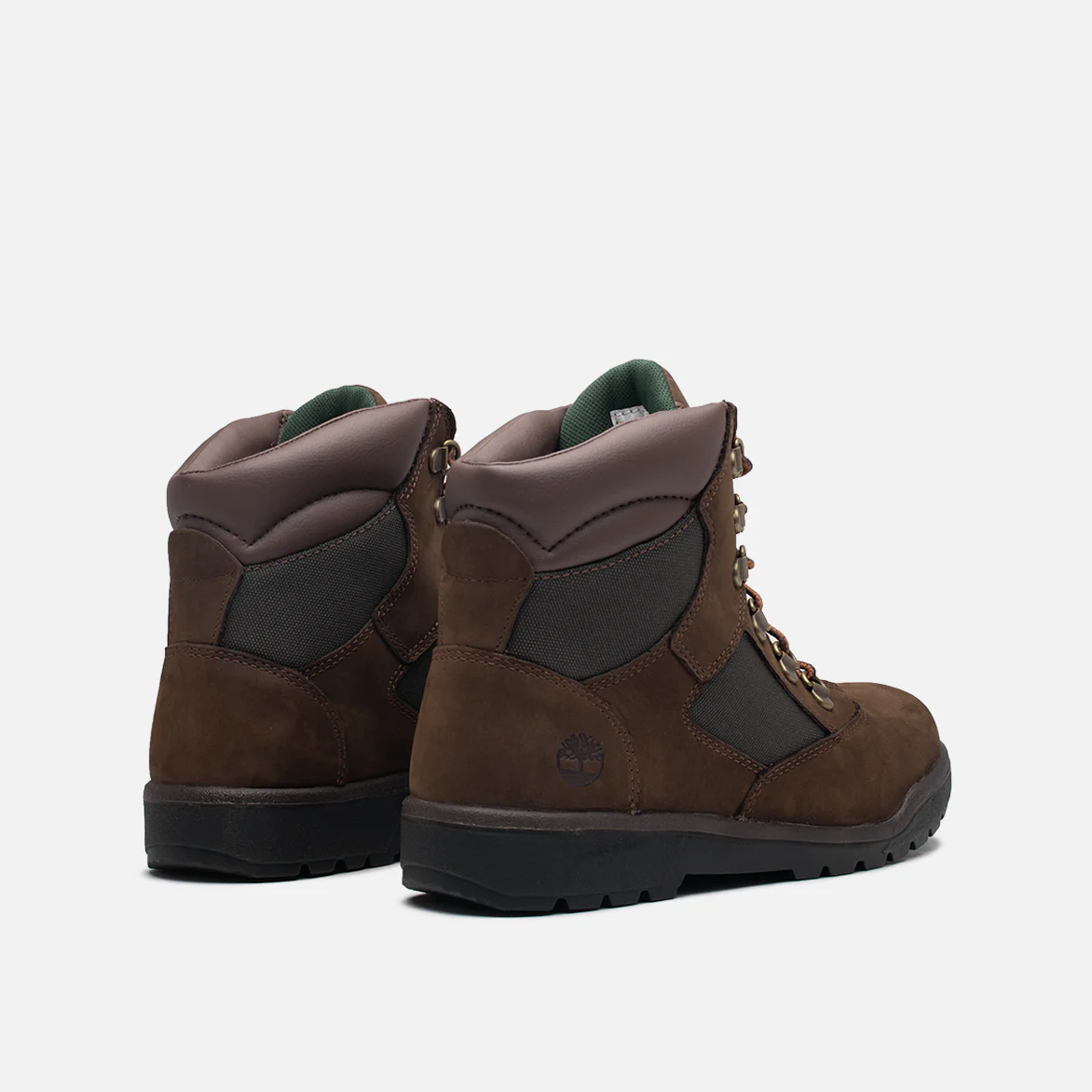 6" WATERPROOF FIELD BOOT (GS) - BROWN / GREEN - Image 2