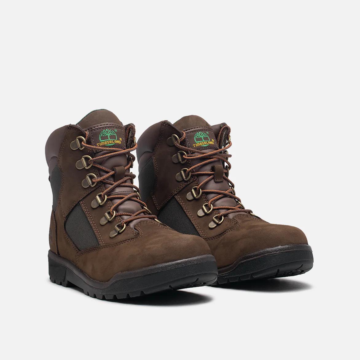 6" WATERPROOF FIELD BOOT (GS) - BROWN / GREEN - Image 3