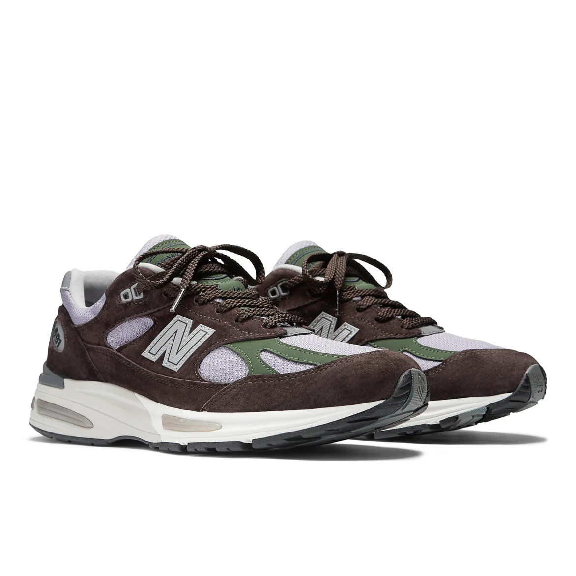 991V2 MADE IN THE UK "ESSENTIALLY OFFBEAT" - LICORICE / LAVENDER GREY - Image 2